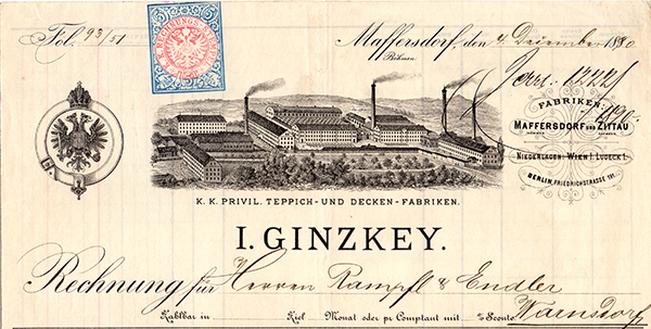 I Ginzkey hlavika faktury